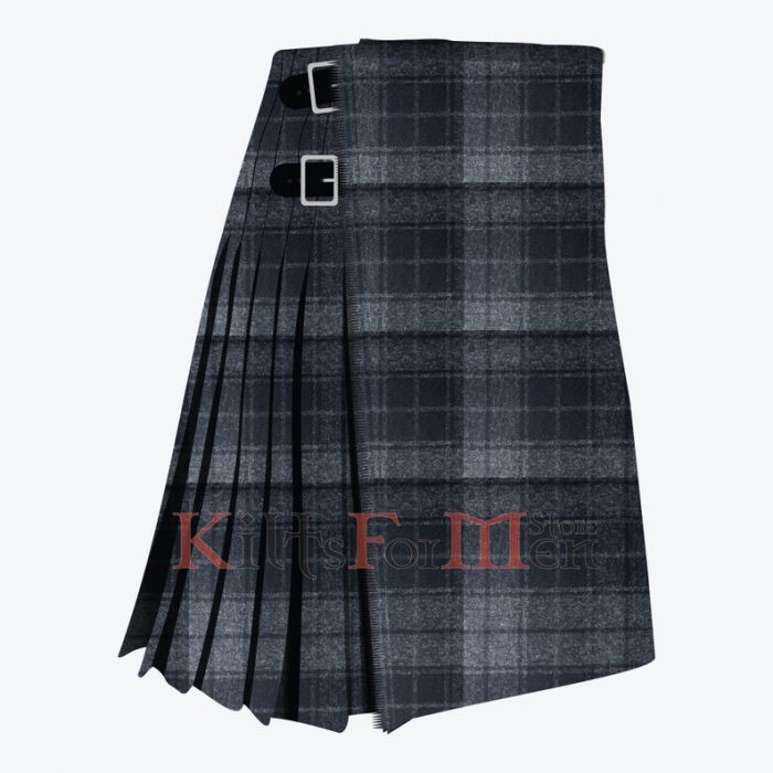 Clan Dark Highlander Tartan Kilt main product photo