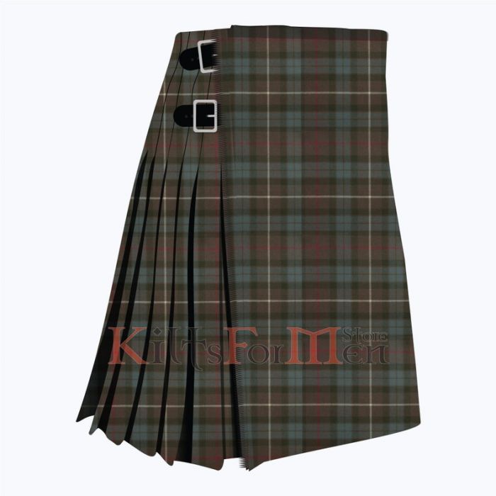 Fraser Weathered Tartan Kilt main product photo