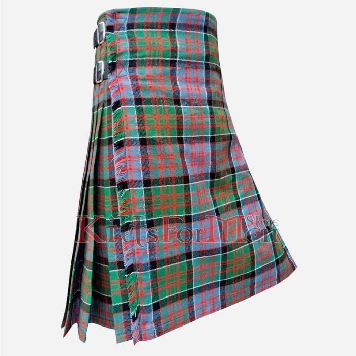 Macdonald of Clanranald Ancient Tartan Kilt main product photo