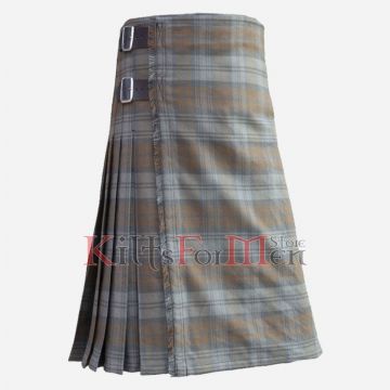 Black Watch Weathered Tartan Kilt