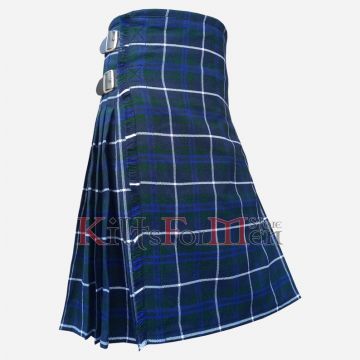 Douglas Blue Tartan Kilt
